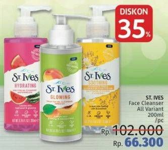 Promo Harga ST IVES Daily Cleanser All Variants 200 ml - LotteMart