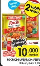 Promo Harga Indofood Bumbu Racik All Variants 45 gr - Superindo