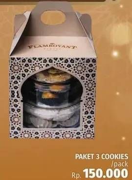 Promo Harga Cookies 3 pcs - LotteMart
