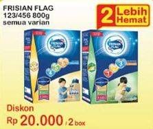 Promo Harga FRISIAN FLAG 123 Jelajah / 456 Karya All Variants per 2 box - Indomaret