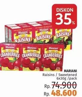 Promo Harga MARIANI Raisins 300 gr - LotteMart