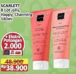 Promo Harga Scarlett Fragrance Brightening Body Lotion Jolly, Charming, Happy 180 ml - Alfamart