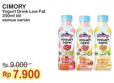 Promo Harga CIMORY Yogurt Drink Low Fat All Variants 250 ml - Indomaret