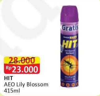 Promo Harga HIT Aerosol Lily Blossom 415 ml - Alfamart