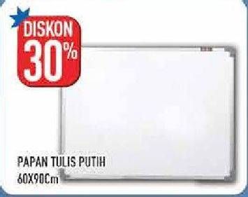 Promo Harga KEIKO Whiteboard Gantung 60x90 Cm  - Hypermart