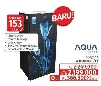 Promo Harga AQUA AQR-D191-LB/LK  - Lotte Grosir