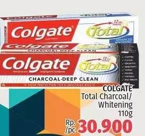 Promo Harga COLGATE Toothpaste Charcoal Deep Clean 110 gr - LotteMart