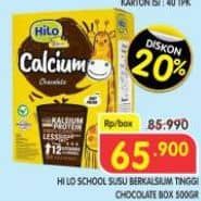 Promo Harga Hilo School Susu Bubuk Chocolate 500 gr - Superindo