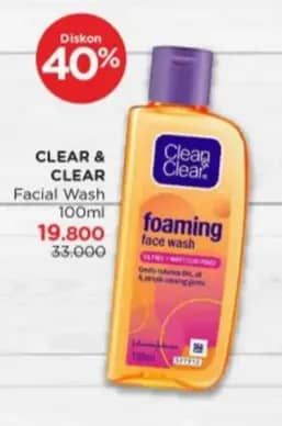 Clean & Clear Facial Wash