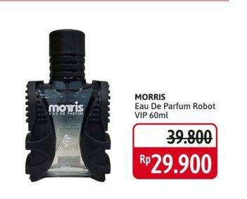 Promo Harga MORRIS Eau De Parfum Robot VIP 60 ml - Alfamidi