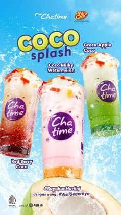 Promo Harga Coco Splash  - Chatime