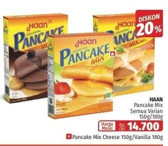 Promo Harga Haan Pancake Mix All Variants 150 gr - Lotte Grosir