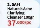 Promo Harga Safi Naturals Acne Clarifying Cleanser 100 ml - Guardian