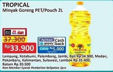 Promo Harga Tropical Minyak Goreng  - Alfamart