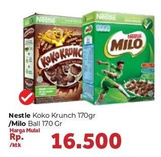 Promo Harga Nestle Koko Krunch/Milo Cereals Balls  - Carrefour