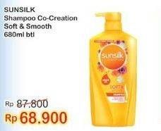 Promo Harga SUNSILK Shampoo Soft Smooth 680 ml - Indomaret