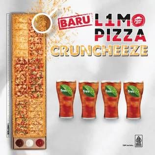 Promo Harga Pizza Hut L1MO Pizza Cruncheeze  - Pizza Hut