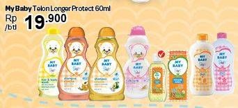 Promo Harga MY BABY Minyak Telon Plus Longer Protection 60 ml - Carrefour