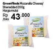 Promo Harga Greenfields Mozarella Cheese/Shredde  - Carrefour
