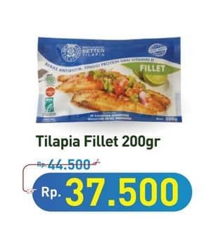 Promo Harga Ikan Fillet Tilapia 200 gr - Hypermart