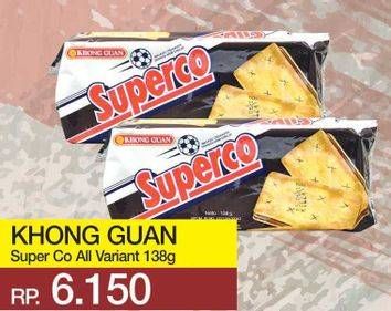 Promo Harga KHONG GUAN Superco All Variants 138 gr - Yogya