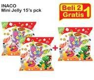 Promo Harga INACO Mini Jelly per 2 pouch 15 pcs - Indomaret