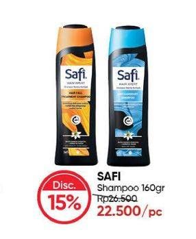 Promo Harga SAFI Shampoo All Variants 160 ml - Guardian