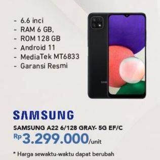 Promo Harga SAMSUNG Galaxy A22  - Carrefour