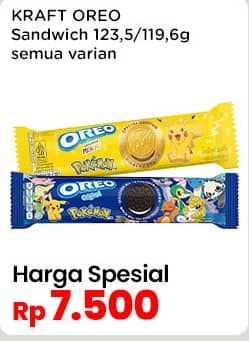 Promo Harga Oreo Biskuit Sandwich All Variants 119 gr - Indomaret