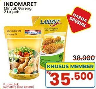Promo Harga Indomaret Minyak Goreng 2000 ml - Indomaret