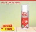 Promo Harga Hot In Cream Nyeri Otot 100 ml - Alfamart
