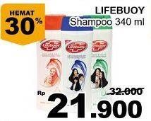 Promo Harga LIFEBUOY Shampoo 340 ml - Giant