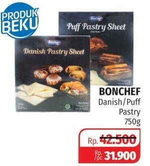 Promo Harga BONCHEF Danish Pastry 750 gr - Lotte Grosir