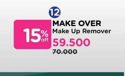 Promo Harga Make Over Make Up Remover 100 ml - Watsons
