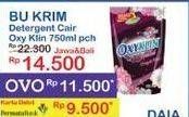 Promo Harga Bukrim Oxy Klin Liquid 750 ml - Indomaret