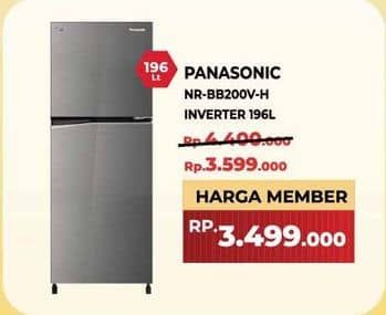 Promo Harga Panasonic NR-BB200V-H  - Yogya