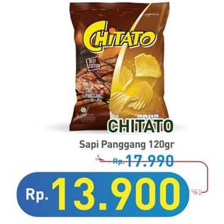 Promo Harga Chitato Snack Potato Chips Sapi Panggang Beef Barbeque 68 gr - Hypermart