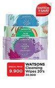 Watsons Facial Cleansing Wipes 3 in 1 Micellar Water