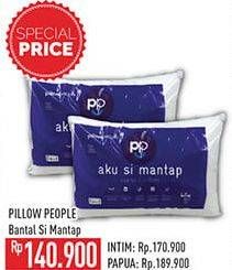 Promo Harga Pillow People Bantal/Guling Si Mantap 1 pcs - Hypermart