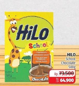 Promo Harga HILO School Susu Bubuk Chocolate 500 gr - Lotte Grosir