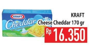 Promo Harga KRAFT Cheese Cheddar 170 gr - Hypermart