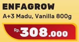 Promo Harga ENFAGROW A+3 Susu Bubuk Madu, Vanilla 800 gr - Yogya