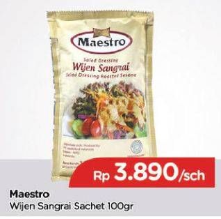 Promo Harga MAESTO Wijen Sangrai 100 gr - TIP TOP