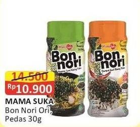 Promo Harga MAMASUKA Bon Nori Original, Pedas 30 gr - Alfamart