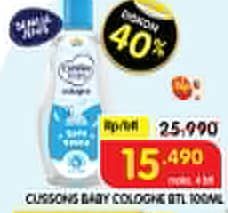 Promo Harga Cussons Baby Cologne All Variants 100 ml - Superindo