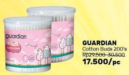 Promo Harga GUARDIAN Cotton Buds 200 pcs - Guardian