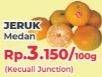 Promo Harga Jeruk Medan per 100 gr - Yogya