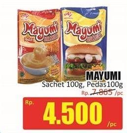 Promo Harga MAYUMI Mayonnaise Pedas 100 gr - Hari Hari