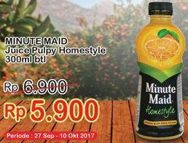 Promo Harga Juice Pulpy Homestyle  - Indomaret