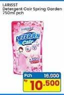 Promo Harga Larisst Detergent Cair Spring Garden 750 ml - Indomaret